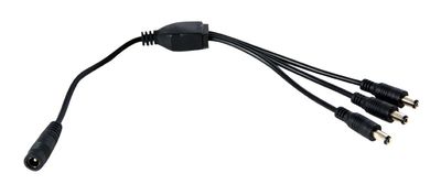 Kabel pro LED pásek rozdvojovací - 3x vidlice, zásuvka
