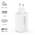 HAMA GaN, Rychlonabíječka, 2x USB-C PD/QC 100W