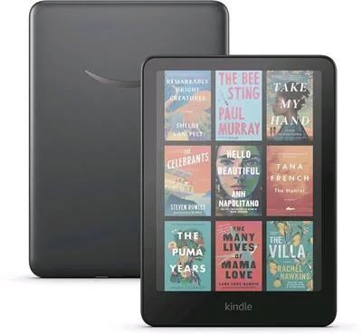 E-book Amazon Kindle Colorsoft (16 GB), barevný display, metallic black, BEZ REKLAM