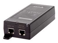 Dávkovač energie - AC 24 / DC 10-28 V - 30 Watt - výstupní konektory: 1 - černá - pro AXIS A1610-B, C1410, D3110, P1385-E, P1455-LE, P1455-LE-3, Q1952-E, W400; Q60 Series