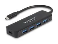 Rozbočovač - 4 x USB 3.2 Gen 1 + 1 x USB-C (napájení) - desktop