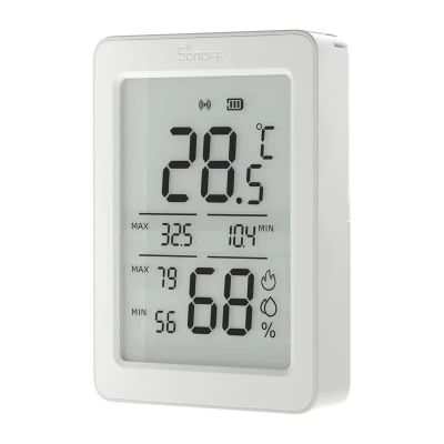 Inteligentní senzor teploty a vlhkosti SONOFF AirGuard TH SNZB-02DR2 Zigbee