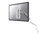 Upevňovací komponent (nastavitelný výškový nástavec) - pro Displej LCD - stříbrná - velikost obrazovky: 10"-27"