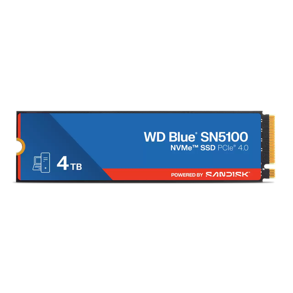 SSD 4TB WD Blue SN5100 NVMe M.2 PCIe Gen4 2280
