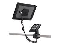 Compulocks Universal Tablet Magnetic Rail Mount - Montážní sada (montáž do ližin, magnetické pripevnení) - pro tablet - uzamykatelný - cerná