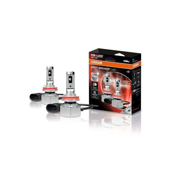 Autožárovka LED SMART 12V H8 OSRAM Night Breaker studená bílá 2ks
