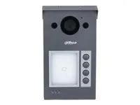 IP interkomová stanice - s fotoaparátem - kabelové - 10/100 Ethernet - šedá