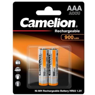 CAMELION Baterie nabíjecí AAA 2ks NI-MH 900mAh