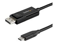 8K USB-C to DP Cable (CDP2DP141MBD) - Kabel DisplayPort - USB-C (M) do DisplayPort (F) - USB 3.1 / Thunderbolt 3 / DisplayPort 1.4 - 1 m - aktivní, podpora 8K UHD (7680 x 4320) - černá