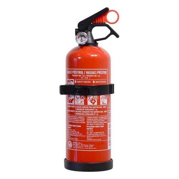Hasicí přístroj COMPASS 01531 8A/34B/C ABC 1kg práškový