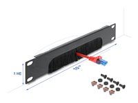 Delock 10  Cable Management Brush Strip