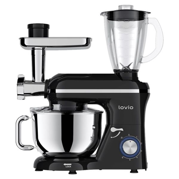 LOVIO ChefAssistant Plus, Kuchyňský robot, černý