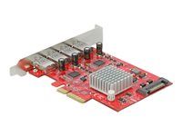 USB adaptér - PCIe 3.0 x4 - USB 3.2 Gen 2 x 4