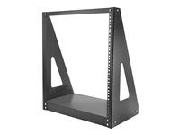 Startech 12U Heavy Duty 2 Post Open Frame Network Rack - 350lbs - 19" Free Standing Desktop Rack for Computer, AV, Media, IT Equipment (2POSTRACK12) - Rozvadec stojanový open frame - 2 pozice - 12U - 19"