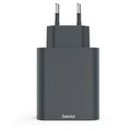 HAMA Rychlonabíječka, USB-C/A PD/QC 45W, č