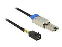 Redukce interního kabelu na externí SAS - SAS 6Gbit/s - 26 pin 4x Mini SAS (M) do 4 x Mini SAS HD (SFF-8643) (M) - 1 m