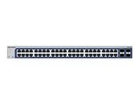 V6 - přepínač - L3 Lite - inteligentní - 48 x 10/100/1000 + 2 x gigabitů SFP + 2 x kombinace Gigabit SFP - desktop, Lze montovat do rozvaděče