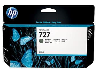 HP no 727 - černá matná ink.kazeta velká, B3P22A