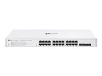 Přepínač - inteligentní - 24 x 10/100/1000Base-T + 4 x 1 Gigabit SFP - Lze montovat do rozvaděče