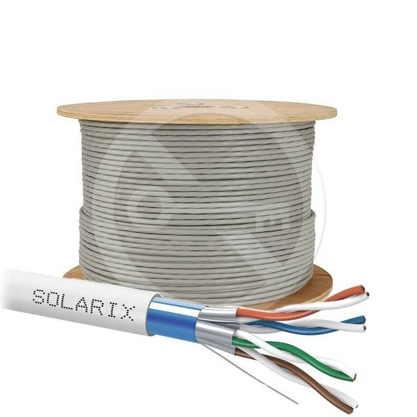 SOLARIX kabel CAT6A FFTP Dca-s2,d2,a1 500m