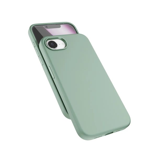Epico Mag+ Silicone Pro kryt iPhone 16e/17e  zelená