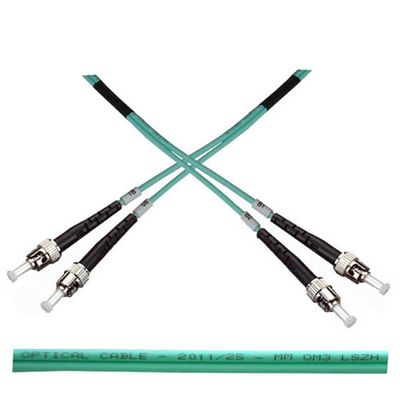 Optický patch kabel duplex ST-ST 50/125 MM 5m OM3