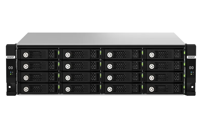 QNAP TL-R1620Sdc - 16 poziční 3U SAS 12Gbps JBOD dual controller rozšiřovací jednotka