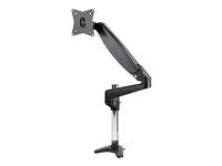 Single Monitor Arm - Montážní sada (sestava ramene, montáž VESA) - nastavitelné rameno s plným rozsahem pohybu - pro obrazovka - pevná ocel - velikost obrazovky: 32"-49" - upevnitelné na stůl