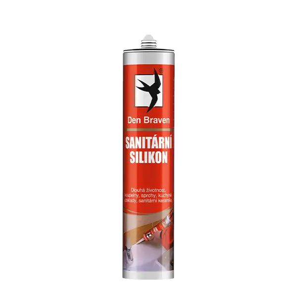Silikon sanitární DEN BRAVEN černý 280 ml