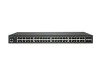 Přepínač - řízený - 48 x 10/100/1000 + 4 x 10 Gigabit SFP+ - Lze montovat do rozvaděče