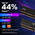 CRUCIAL PRO RAM DDR5 32GB KIT 2x16GB PC 5600