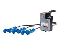 Rozvodná jednotka PDU (zásuvný modul) - AC 400 V - výstupní konektory: 3 - šedá - pro P/N: SY16K48H-PDNB, SY32K48H-PDNB, SY48K48H-PDNB, SY64K96H-NB, SY96K160H-NB, SY96K96H-NB