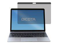 Filtr pro zvýšení soukromí k notebooku - dvoucestné - odstranitelné - magnetické - 12" - černá - pro Apple MacBook (12 palec)