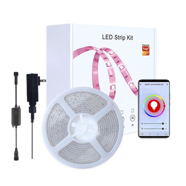 Smart LED pásek 12V IP67 24W RGB IMMAX NEO 07725L 5m WiFi Tuya
