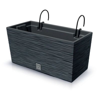 Květináč FURU CASE W antracit 39,5cm