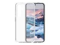 Zadní kryt pro mobilní telefon - kompatibilita s MagSafe - plast - průsvitná - pro Samsung Galaxy S24