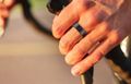 Smart ring COLMI R02 Black vel.9 18,9mm