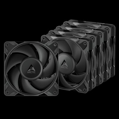 ARCTIC P12 Pro PST - 120mm PWM ventilátor s rozdělovačem kabelů (balení po 5 kusech)