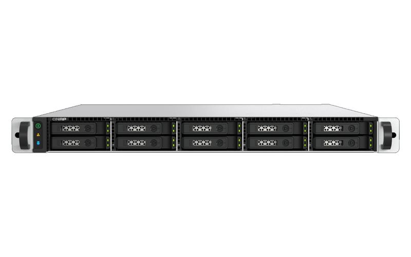 QNAP TS-h1077AFU-R7-32G (AMD Ryzen 7, 32GB ECC RAM, 10x 2,5" SATA, 2x PCIe, 2x 2,5GbE, 2x 10GbE)