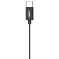 HAMA "Classy", Slúchadlá do uší USB-C, čierne