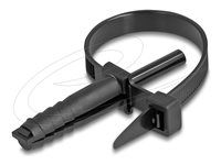 Cable tie with dowel L 150 x W 7.0 mm bl