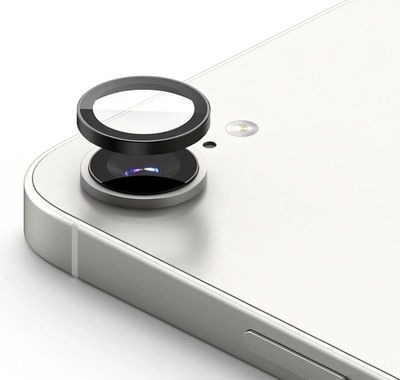 Ochranná fólie na objektiv fotoaparátu pro iPhone 16E Black