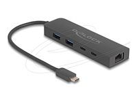 10 Gbps USB Hub with 2.5 Gigabit LAN por