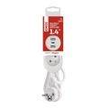 Prodloužovací přívod 2 zásuvky 1,4m EMOS P0211E USB