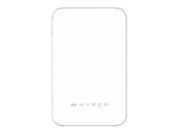 HyperJuice Next - Bezdrátová power banka - Qi2, pevný stav - 5000 mAh - 18 Wh - 20 watt - 3 A (USB-C)