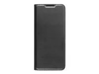 Pouzdro s klopou pro mobilní telefon - polyuretan (PU), plast - černá - pro Samsung Galaxy A05s