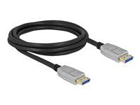Kabel DisplayPort - DisplayPort (M) do DisplayPort (M) - DisplayPort 2.0 - 2 m - podpora 10K60Hz (10240x4320) - černá