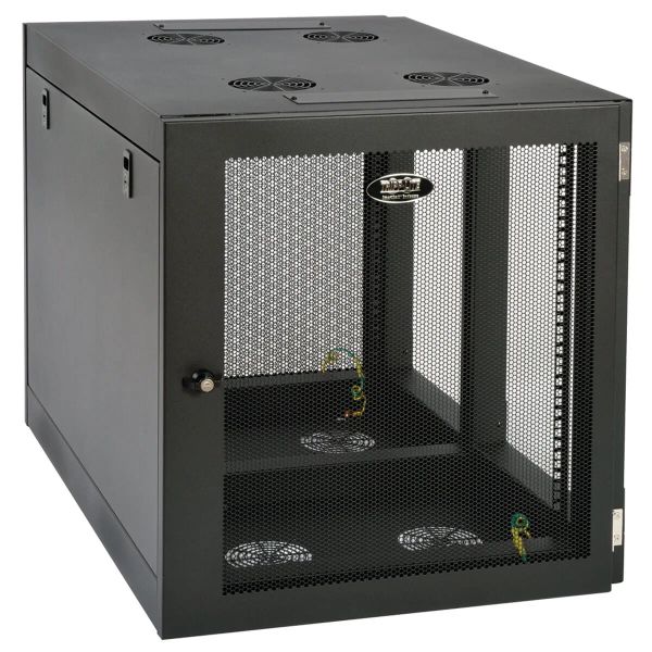 Skříň SmartRack 12U, Š=920mm, Hl=630mm, hloubka pro servery, montáž na stěnu
