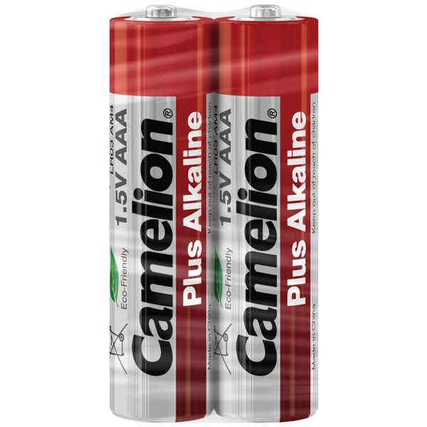 CAMELION Baterie alkalické PLUS AAA 2ks LR03 - fol