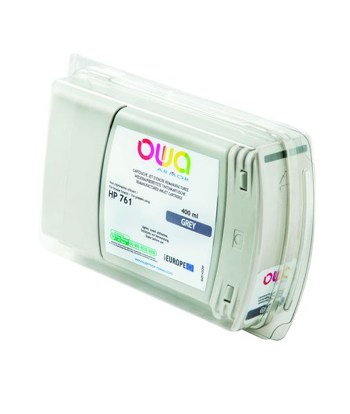 OWA Armor ink-jet kompatibilní s HP DJ T7100 šedá, 400ml, komp.s CM995A